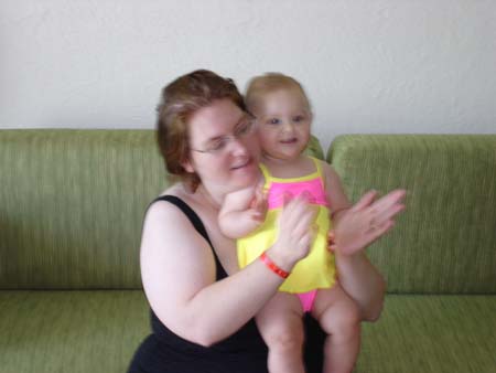 Arya and Marianne Clapping