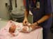 Dr Williams and Arya at 1 week