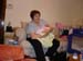 Grandma Pivec showing off