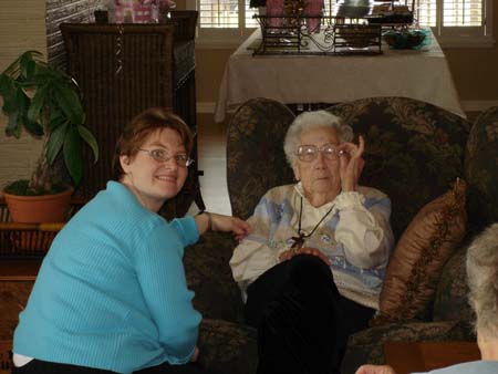 Marianne and Great Grandman Crapo
