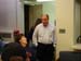 Glenn sharing with Carolyn