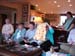Marge, Great Grandma, Mark, Marianne, Amy and Tania writing
