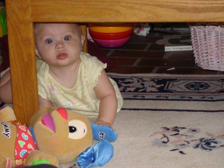 hey, I am under the table