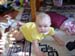Arya learning to crawl