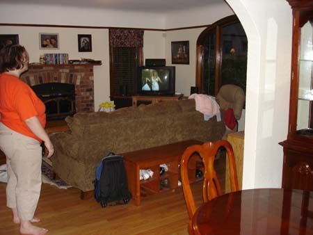 back of new couch