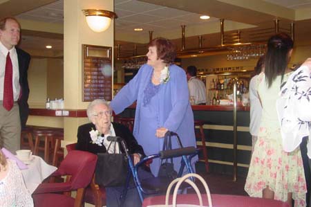 Grandma Crapo and Meg