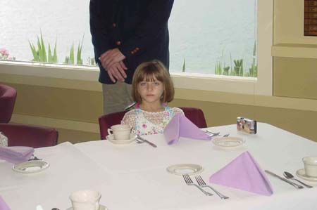 Mikayla not smiling