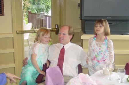 Mike and his girls