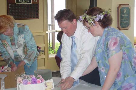 cutting cake is serious business