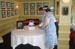 Cutting the cake
