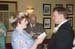Marianne reading her vows